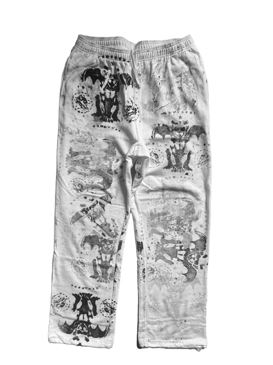 Swarm Sweatpants White