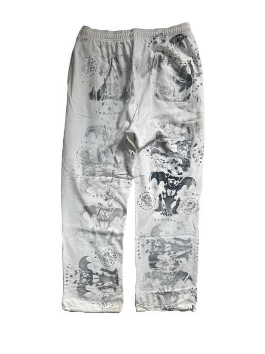 Swarm Sweatpants White