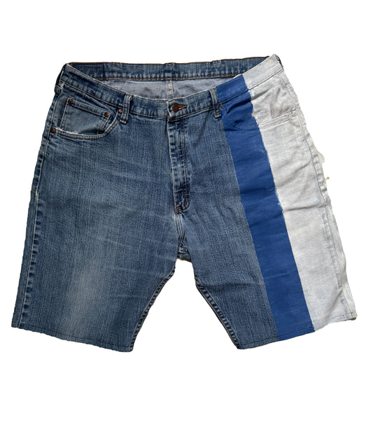 Stripe Jorts Navy